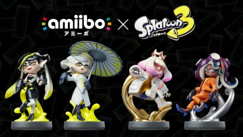 スプラ3 新amiibo シオカラーズ・テンタクルズ