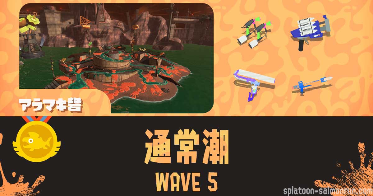 アラマキWAVE5攻略・立ち回り｜バイトチームコンテスト第8回