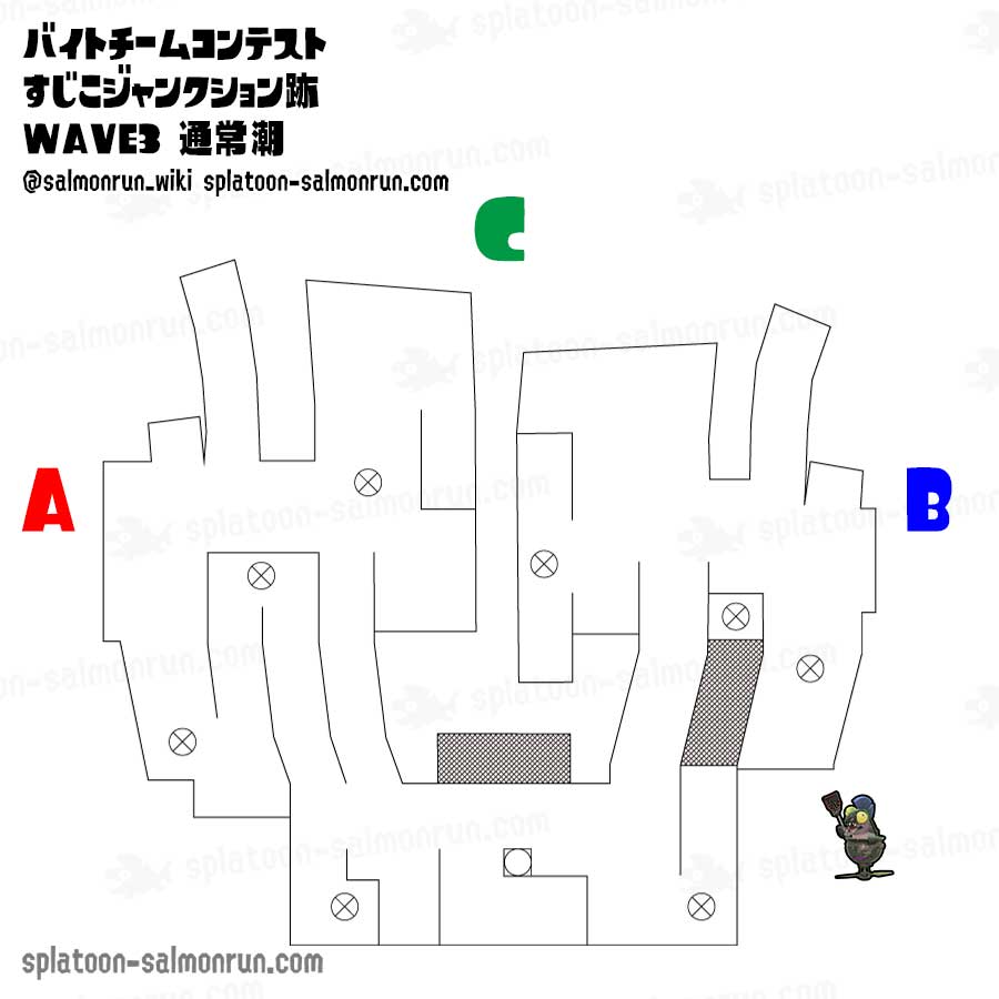 すじこWAVE3通常潮攻略のコツと立ち回り｜バイトチームコンテスト第9回