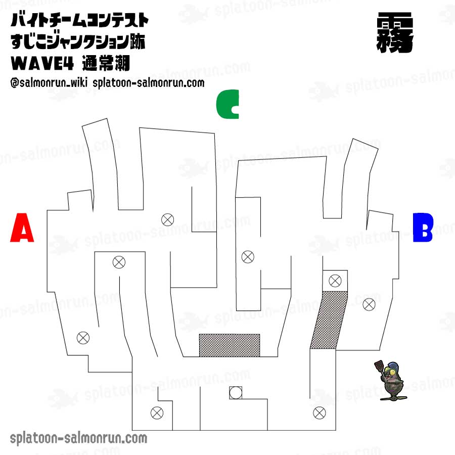 すじこWAVE4霧攻略・キンシャケの金イクラ数｜バイトチームコンテスト第9回