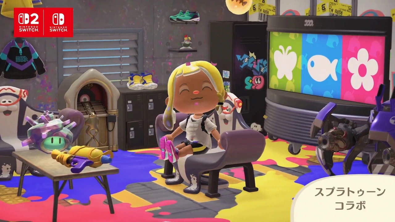 スプラコラボの家具