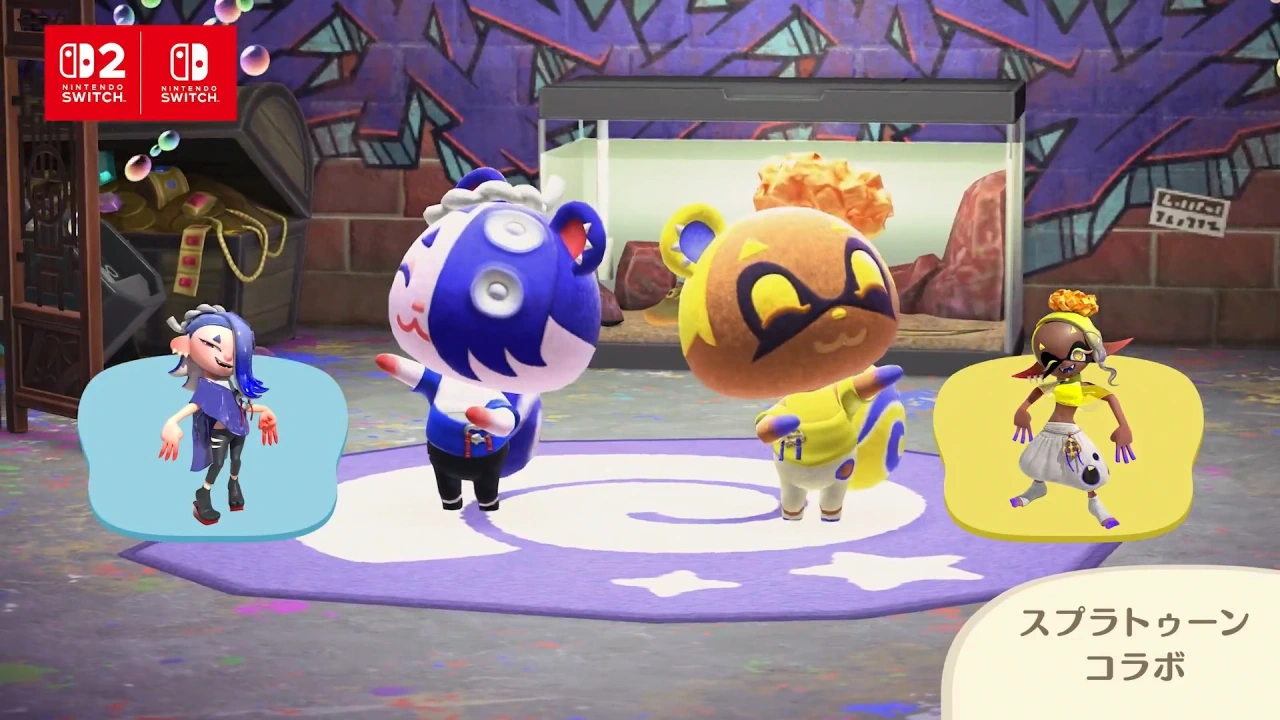 あつ森スプラコラボ新登場！入手方法とアイテム一覧