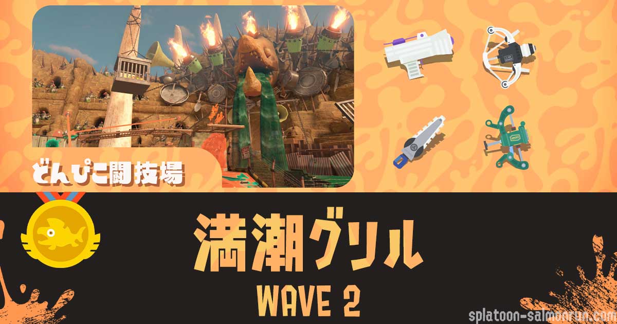 どんぴこWAVE2満潮グリル攻略