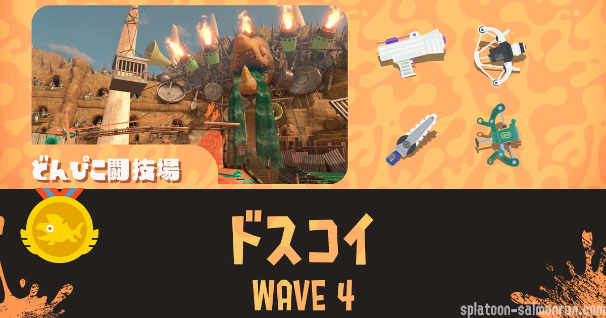どんぴこWAVE4ドスコイ攻略・大砲立ち回り