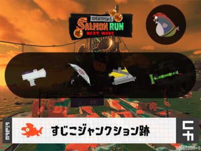 3/8(日)9:00すじこのサーモンラン予報・武器編成評価