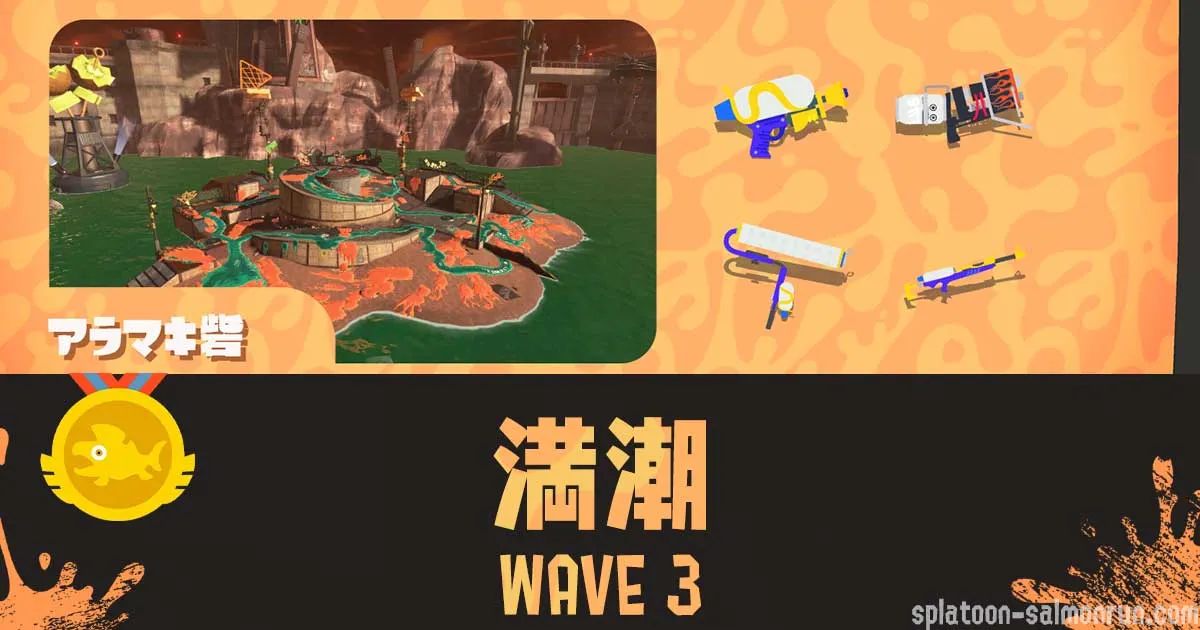 アラマキWAVE3攻略のコツと立ち回り