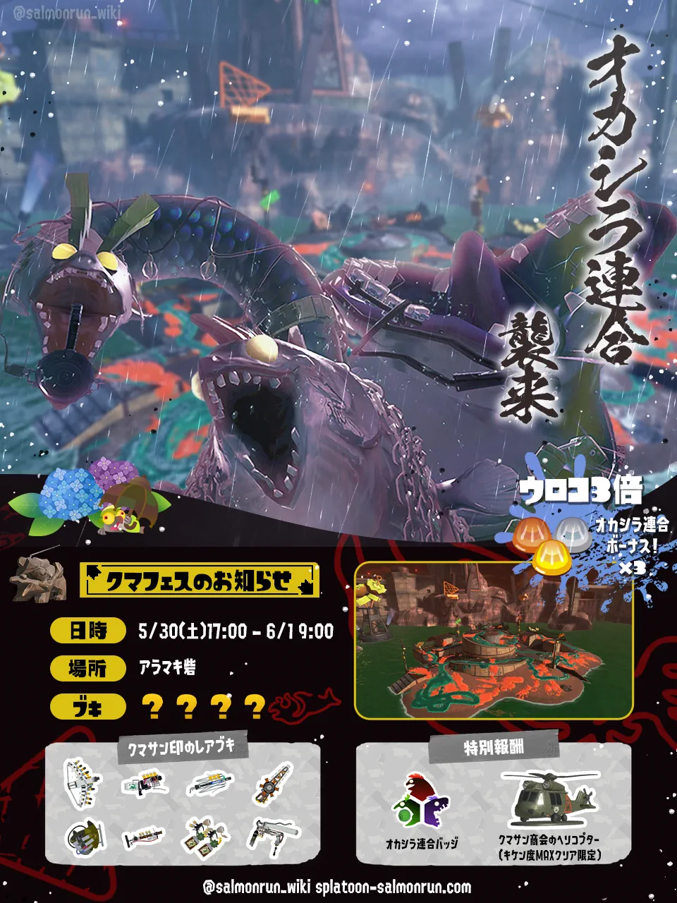 オカシラ連合襲来！