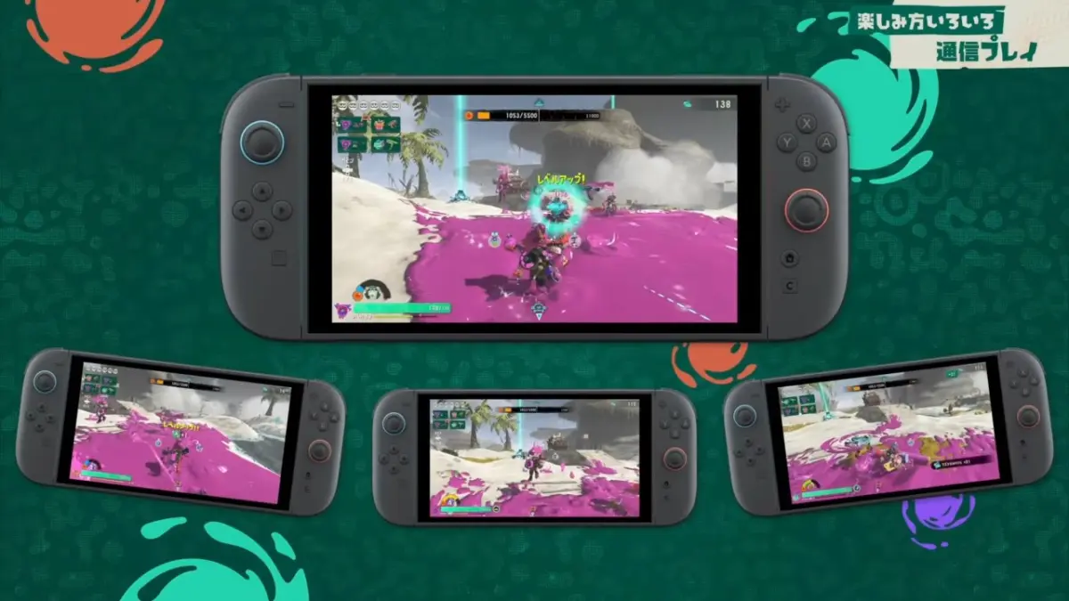 オンラインではNintendo Switch Onlineが必要