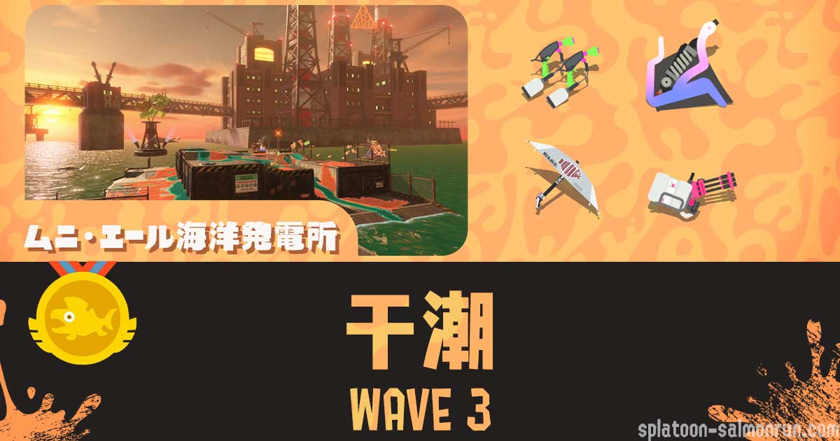 【バチコン】ムニエールWAVE3干潮攻略｜ハイスコアをのばすコツ